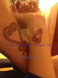 Design Your Own Pattern Wedding Ring Tattoo Imagery